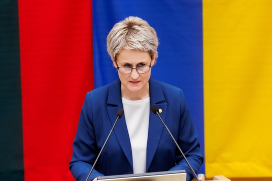 Socialdemokratas siūlys dėl N. Grunskienės kandidatūros Seimui balsuoti slaptai