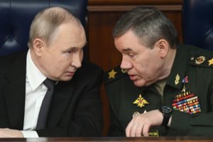 Atskleidė, kas dedasi Kremliuje: V. Putinas – Rusijos generolų migloje