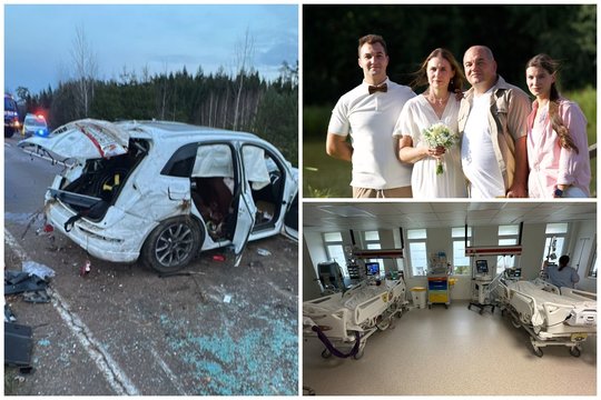 Kraupi avarija prie Švenčionių apvertė šeimos gyvenimą: ilgus metus kovoję su onkologine liga po dar vieno smūgio jaučiasi beviltiškai