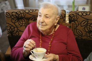 Šimtametė iš Zapyškio visą gyvenimą liko ištikima mokytojos darbui