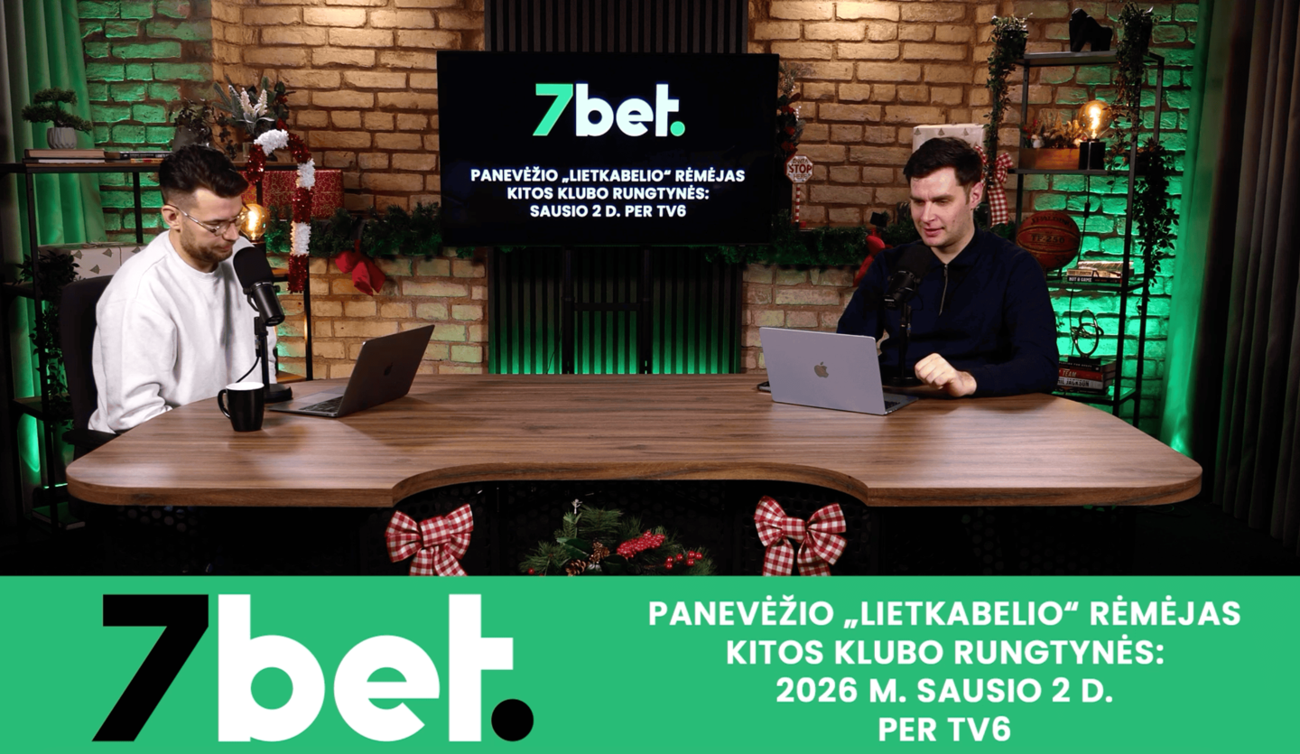  Šventiškai nusiteikę visuomenininkas Paulius Vaitiekūnas ir krepšinio komentatorius Jonas Lekšas susirinko aptarti karščiausias Eurolygos aktualijas.