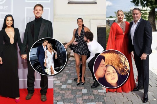 Garsiai mylėjo, garsiai ir skyrėsi: vieni savo tėvams apie skyrybas pranešė prie švenčių stalo, kiti išgyveno viešai