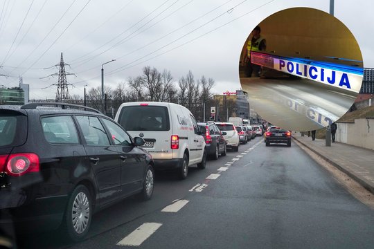 Vakaro laukti nė nereikia: sostinę jau kausto prieššventinės spūstys