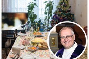 Kunigas pasisakė apie sušius, alkoholį ir tai, kas yra didžiausia Kūčių vakarienės tragedija