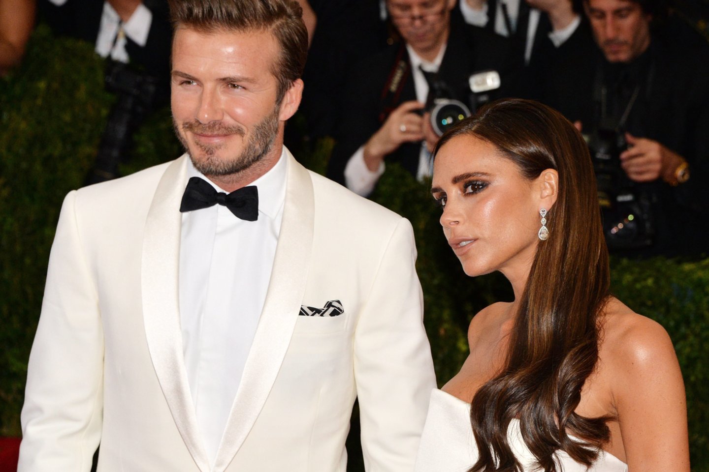 Beckhamai.<br>EPA-ELTA nuotr.