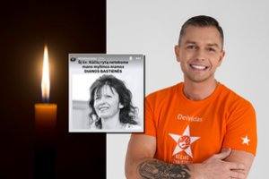Kūčių rytas dainininkui D. Basčiui paženklintas skausmu: išgyvena širdį veriančią netektį
