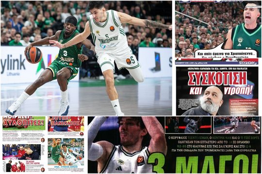 Graikijos spauda po rungtynių Kaune: „Panathinaikos“ pagamintas iš plieno – kai nori laimėti, varžovų nepastebi“