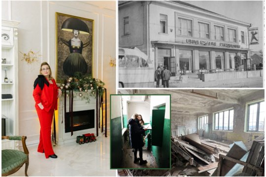 Nors bankai juokėsi, o vietiniai vadino beprote, moteris mirusiame pastate prie Nemuno išpildė savo svajonę