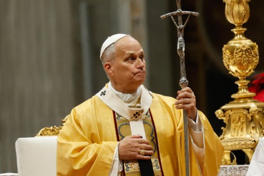 Popiežius per Bernelių Mišias ragino siekti taikos