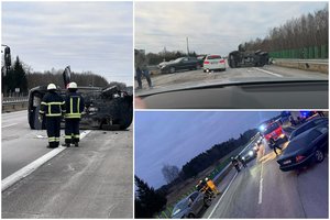 Aiškėja rimtos avarijos autostradoje aplinkybės: vienas vairuotojas buvo girtas