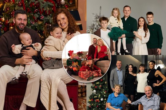 Žinomi žmonės su džiaugsmu pasitiko Kalėdas: netrūko jaukių kadrų ir linkėjimų