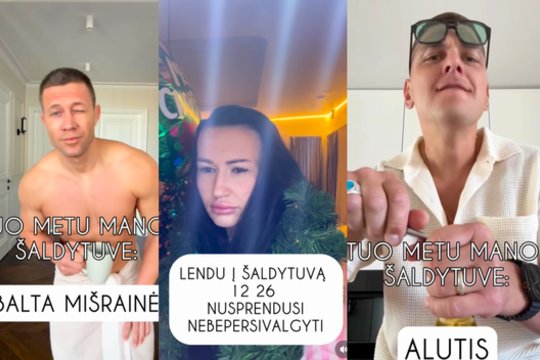 Internetą sprogdina vaizdo įrašas apie kalėdinius maisto likučius: jame – garsiausi Lietuvos vyrai