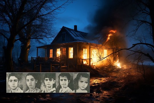 Kalėdų naktį mįslingai dingo 5 vaikai: šeima netiki, kad jie žuvo per gaisrą