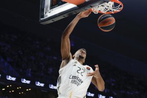 Dviejų krepšininkų šou neišgelbėjo „Real“ ekipos nuo „Monaco“