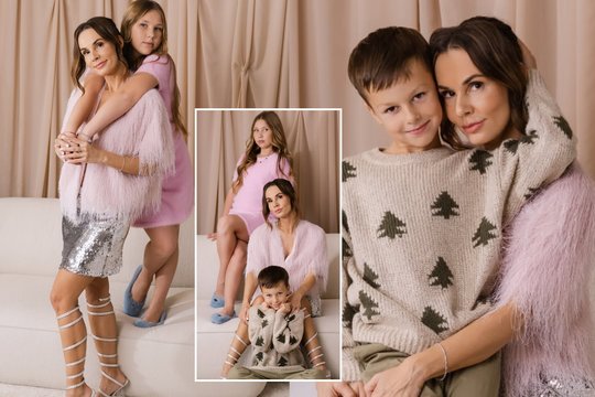 V. Montvydienė paviešino akimirkas su ūgtelėjusiais vaikais: atskleidė, apie kokią Kalėdų dovaną svajoja