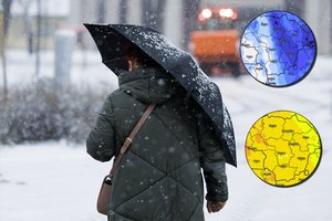 Po įspėjimų dėl stipraus vėjo – sinoptikės žinia: pranešė, kur ir kada sulauksime daugiausia sniego