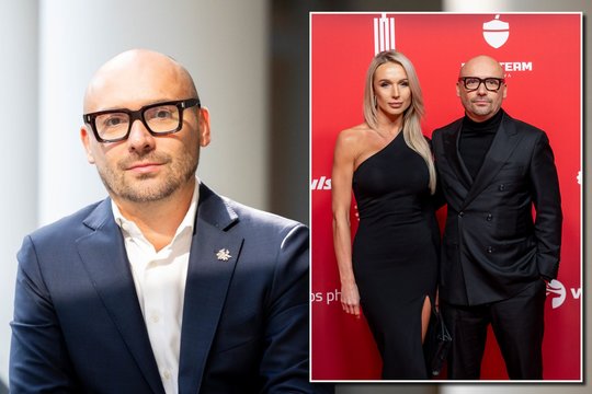 Politikas M. Maldeikis atvėrė šventiškai išpuoštų namų duris: 2 metrų eglė ir užuomina apie vestuves