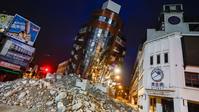 Taivane – 7,0 balų žemės drebėjimas: užfiksavo vaizdus