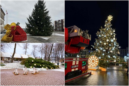 Istorija kartojasi – vėjas vėl griovė miestų puošmenas: eglės virto ir sviro ant šonų