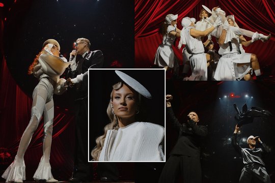 Adrina sudrebino Klaipėdą: įspūdingas karjeros šou ir netikėti svečiai – vakaro nepraleido Dž. Butkutė