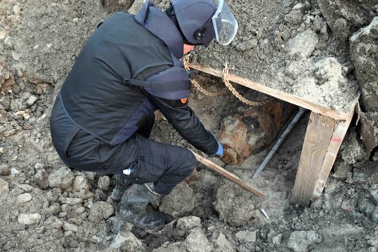 Belgrade pašalinta 470 kg sverianti Antrojo pasaulinio karo laikų bomba