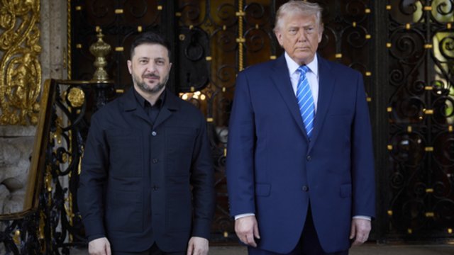 D. Trumpas pasidžiaugė puikiu pokalbiu su V. Zelenskiu: „Neabejotinai padarėme didelę pažangą“