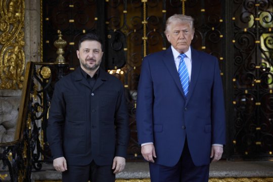 D. Trumpas pasidžiaugė puikiu pokalbiu su V. Zelenskiu: „Neabejotinai padarėme didelę pažangą“