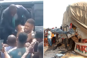 Garsus boksininkas Anthony Joshua pateko į baisią avariją: žuvo du žmonės