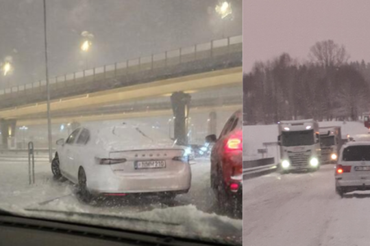 Eismo sąlygas įvertino ne visi – dalyje Lietuvos nuo ryto pasipylė avarijos
