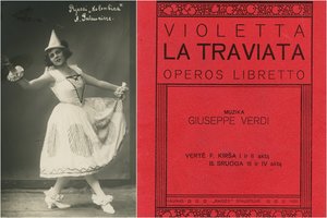 Primadonos Adelės Galaunienės 130-metis: pirmosios „Traviatos“ Violetos vaidmuo ir netausotas balsas   