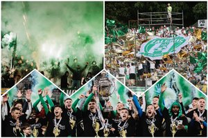 Besitvarkančius vilniečius stebintis „Kauno Žalgiris“ džiūgauja ir viliasi pakartoti krepšinyje esančią priešpriešą