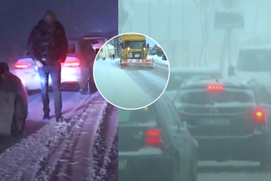 Prieš Naujuosius – milžiniškos spūstys Lenkijos keliuose: vairuotoja laukė net 6 valandas