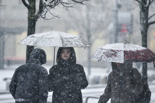Tokių Naujųjų seniai nematėme: šaltukas kai kur spustelėjo kaip reikiant