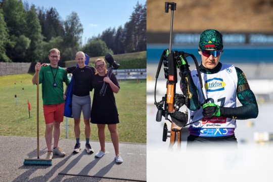 Lietuvos biatlono legendos pagalbos sulaukęs Tomas Kaukėnas: norisi patekti į ketvirtąsias žaidynes