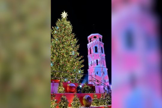 Į sostinės Katedros aikštę plūsta minia žmonių: džiugins šviesų šou ir vaizdo instaliacijos