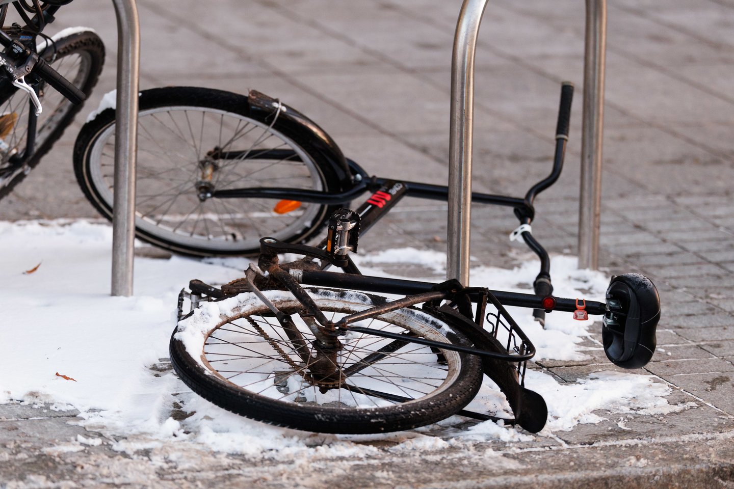 Miestas išaušus Naujųjų metų rytui<br>V.Skaraičio nuotr.