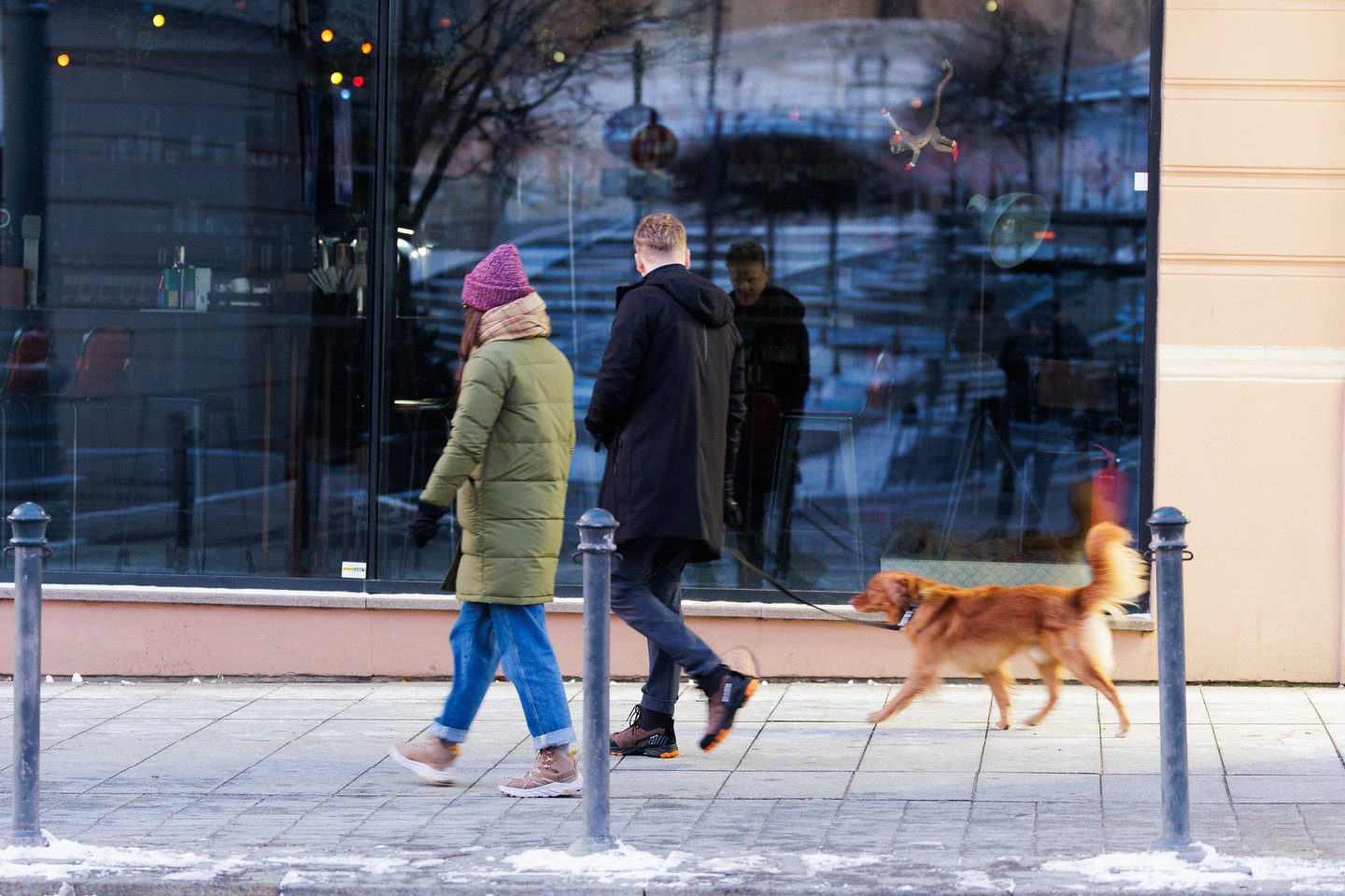 Miestas išaušus Naujųjų metų rytui<br>V.Skaraičio nuotr.