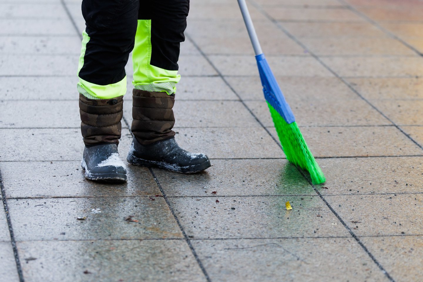 Miestas išaušus Naujųjų metų rytui<br>V.Skaraičio nuotr.