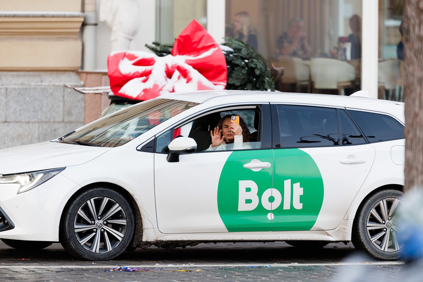 Miestas išaušus Naujųjų metų rytui<br>V.Skaraičio nuotr.