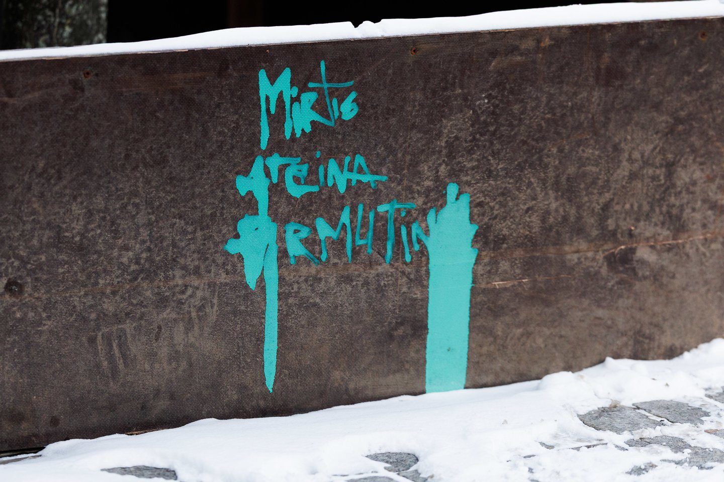 Miestas išaušus Naujųjų metų rytui<br>V.Skaraičio nuotr.