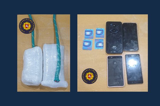 Alytaus kalėjime aptikti draudžiami daiktai