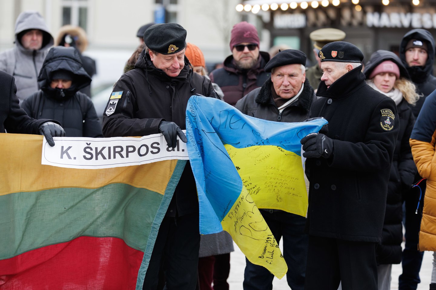  Vėliavos diena.<br> V.Skaraičio nuotr.