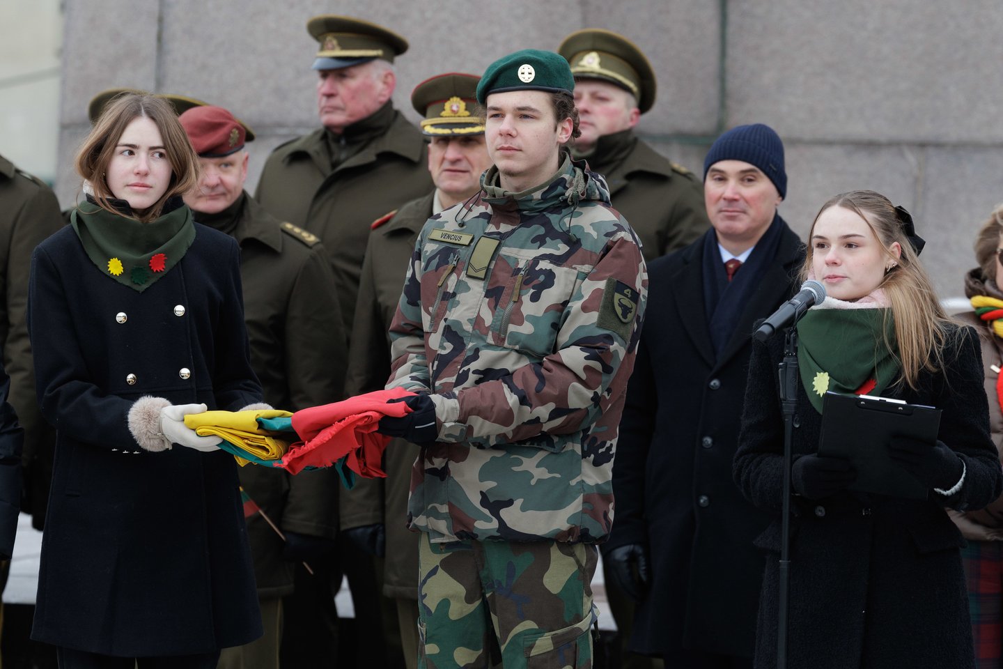  Vėliavos diena.<br> V.Skaraičio nuotr.