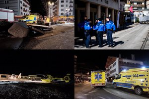 Prabilo siaubingos tragedijos Šveicarijoje liudininkai: atskleidė, kas darėsi