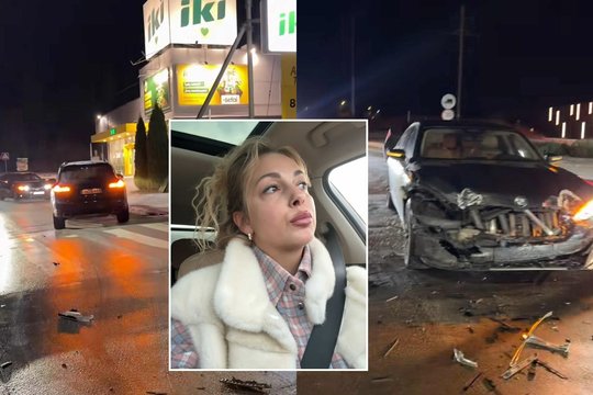 Verslininkė Vijolė Jočienė pakliuvo į avariją: paviešino sukrečiančius vaizdus