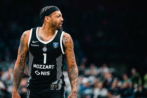 Dar viena bėda „Partizan“ klube: traumuotas lyderis grįš žymiai vėliau nei tikėtasi