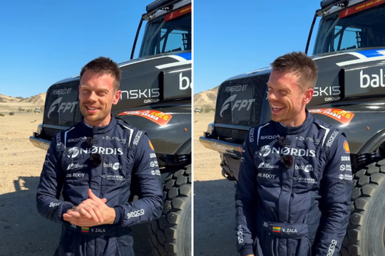 Vaidotas Žala prieš Dakaro startą – euforijoje: „Net dūšia džiaugiasi!“