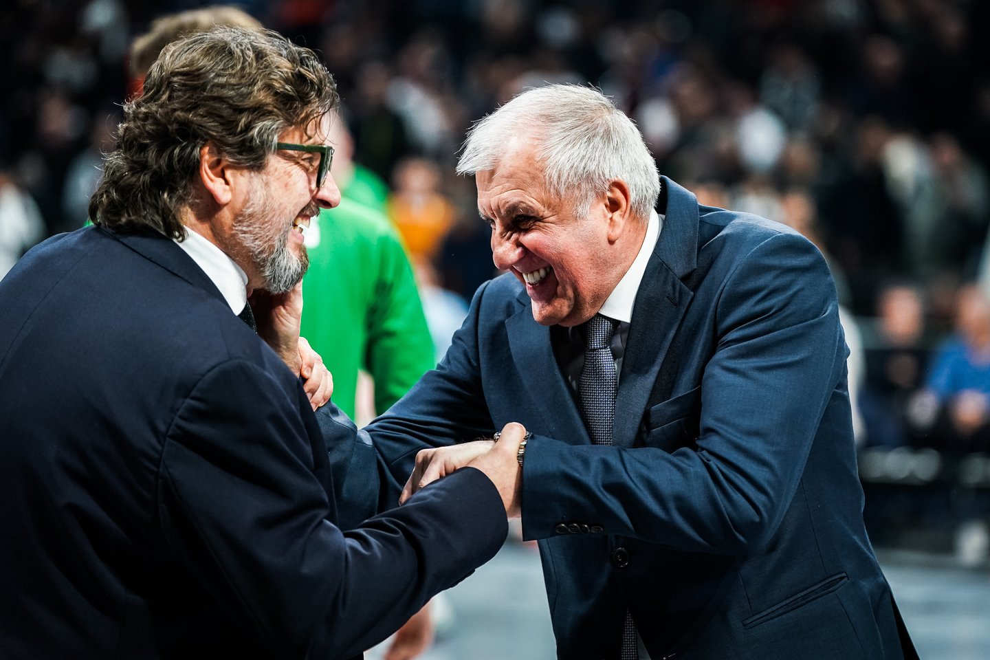 Andrea Trinchieri ir Željko Obradovičius<br>Draganos Stjepanovič nuotr.