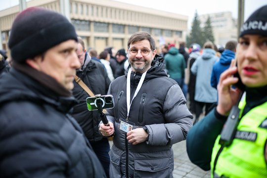 A. Kandrotui-Celofanui – įtarimai dėl viešosios tvarkos pažeidimo proteste