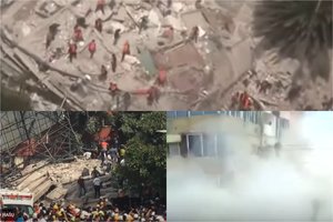 Meksiką supurtė galingas žemės drebėjimas